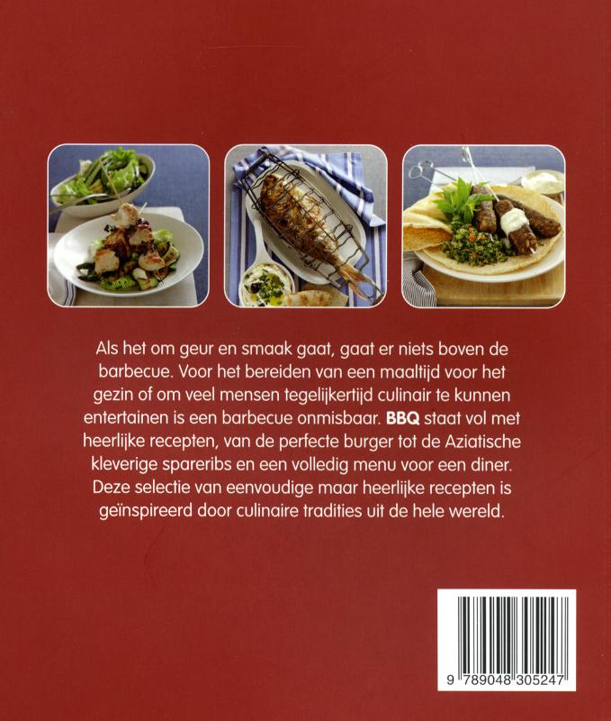 Achterkant van BBQ