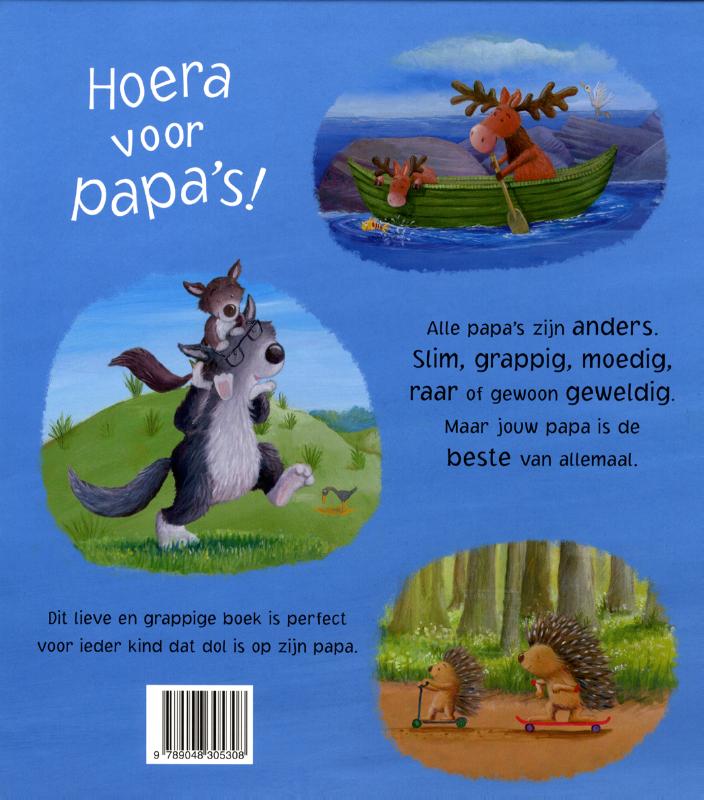 Achterkant van Mijn papa