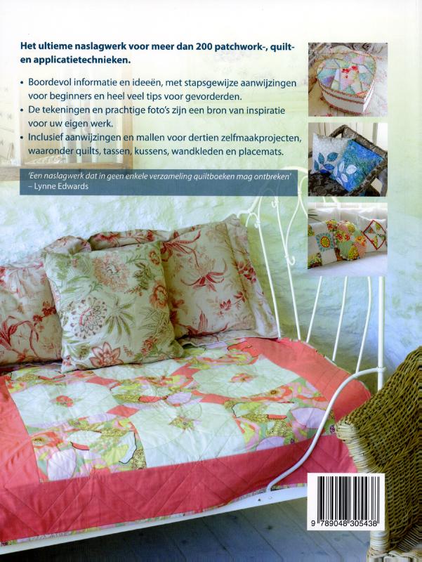 Achterkant van De quiltbijbel