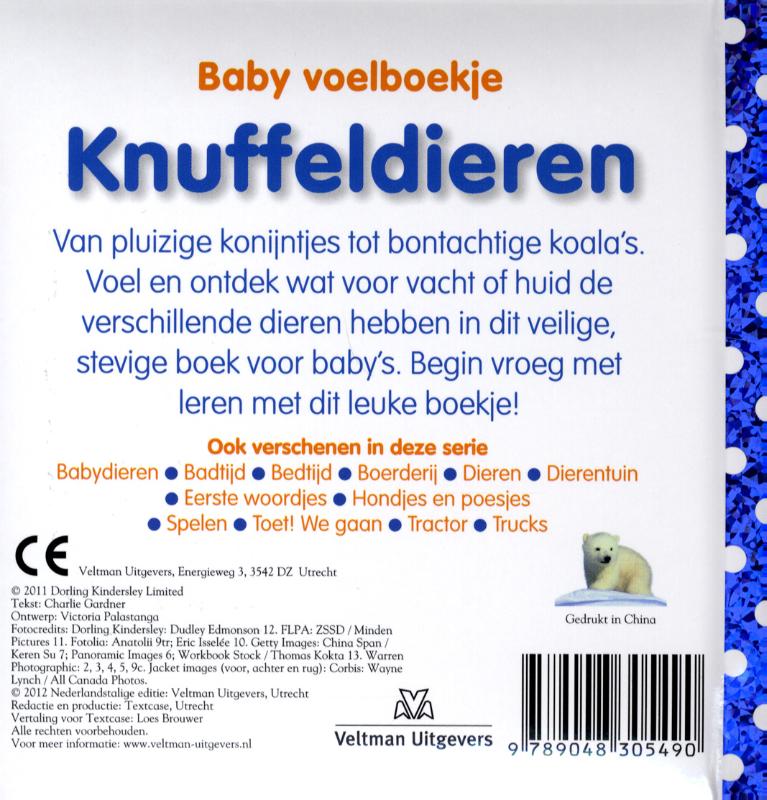 Achterkant van Knuffeldieren