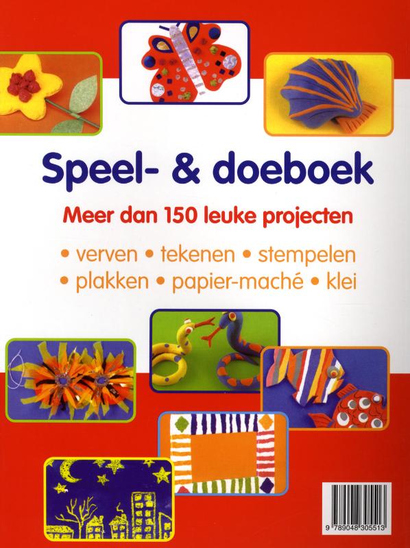 Achterkant van Speel- & doeboek