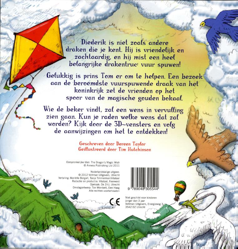 Achterkant van De wens van de draak