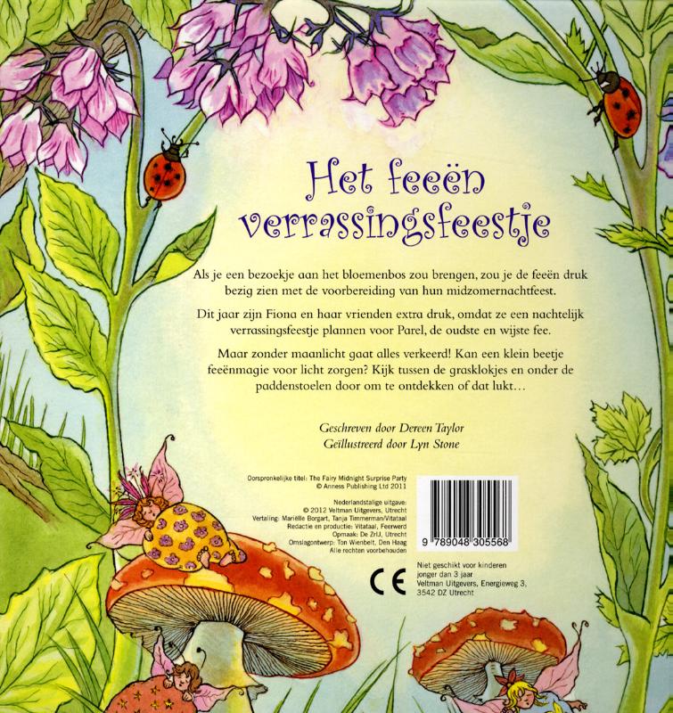 Achterkant van Het feeënverrassingsfeestje