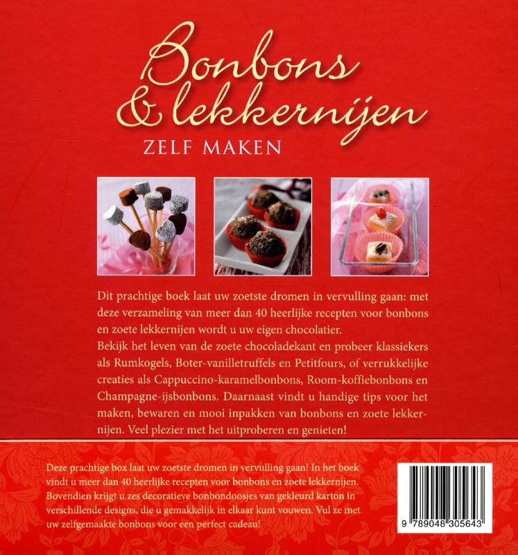 Achterkant van Bonbon box