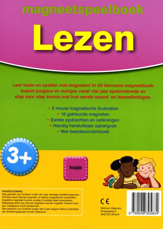 Achterkant van Lezen