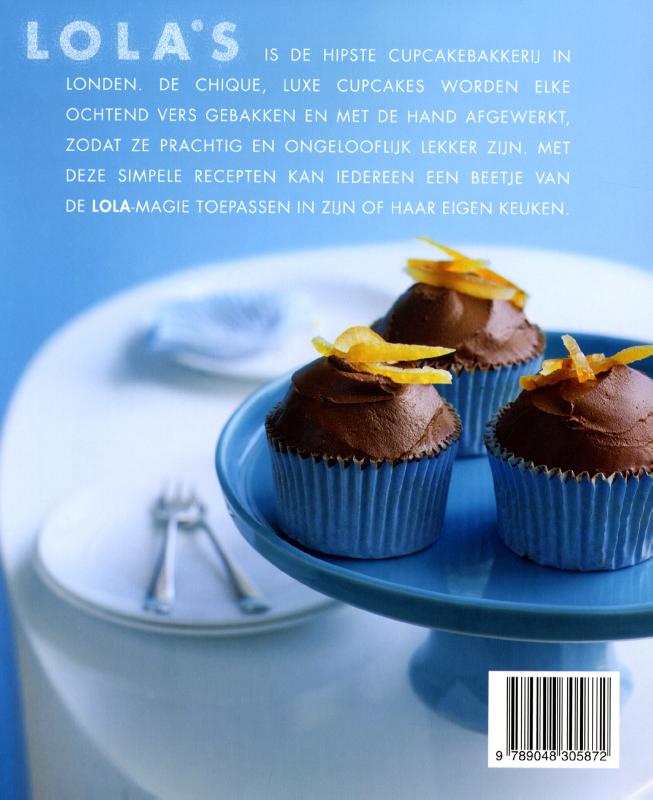 Achterkant van Cupcakes maken met Lola