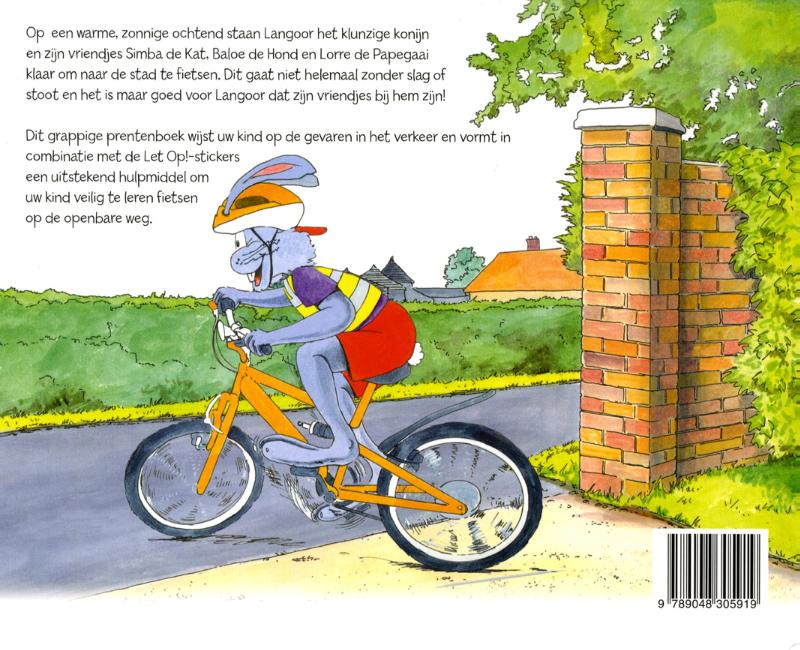 Achterkant van Langoor leert veilig fietsen