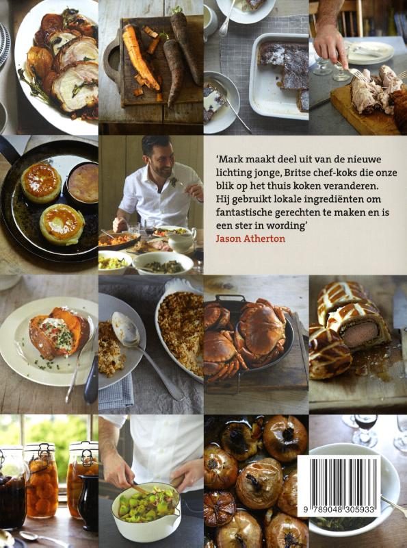 Achterkant van Mijn passie voor koken