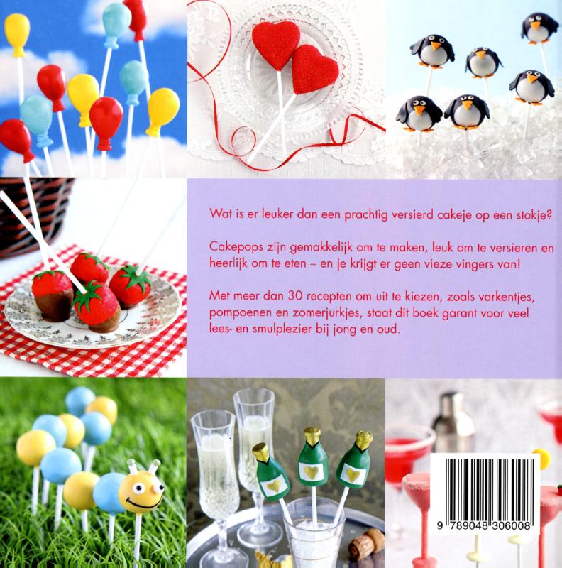 Achterkant van Cake pops