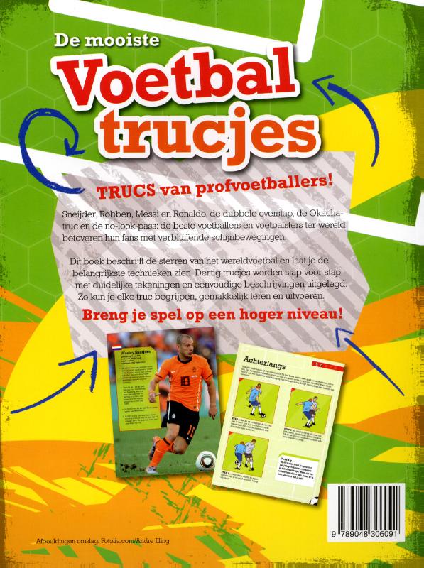 Achterkant van De mooiste voetbaltrucjes
