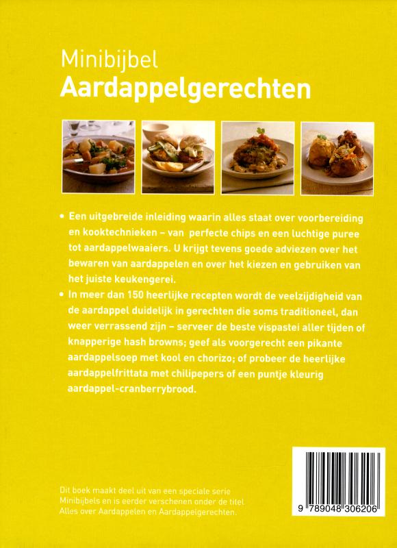 Achterkant van Aardappelgerechten
