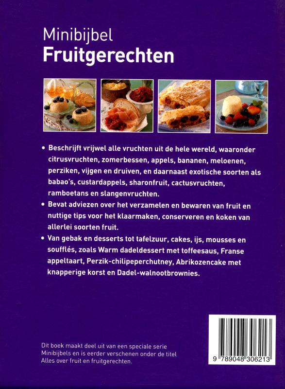 Achterkant van Fruitgerechten