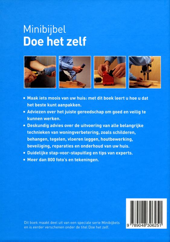 Achterkant van Doe het zelf