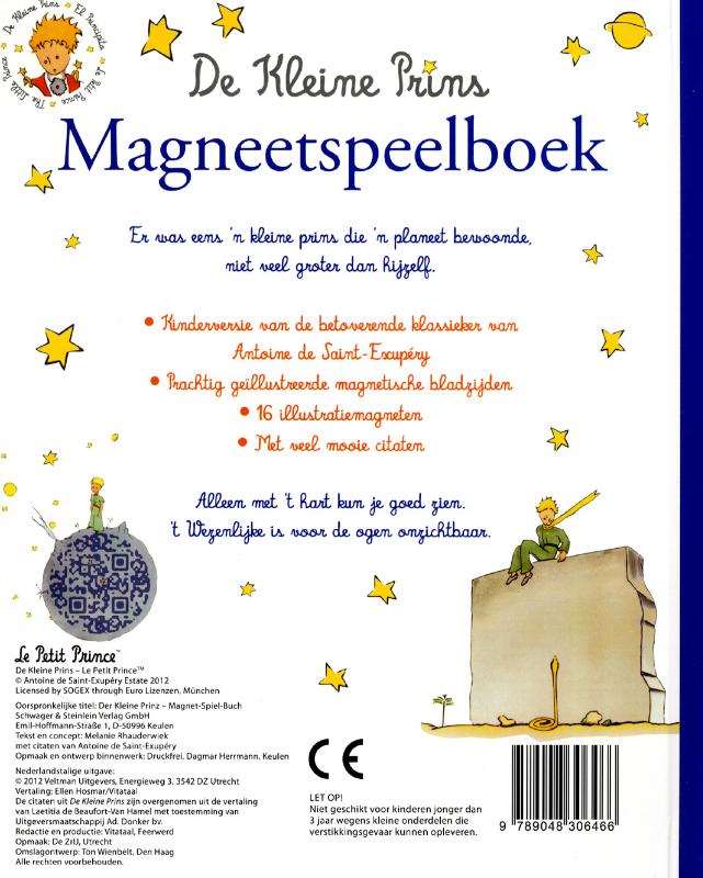 Achterkant van Magneetspeelboek
