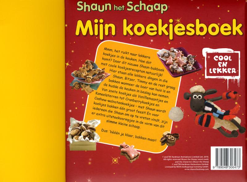 Achterkant van Mijn koekjesboek