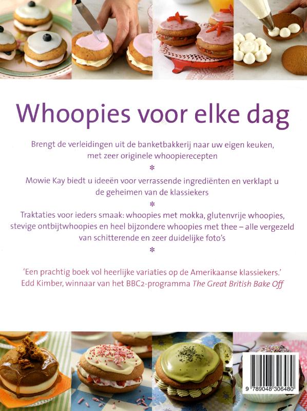 Achterkant van Whoopies voor elke dag