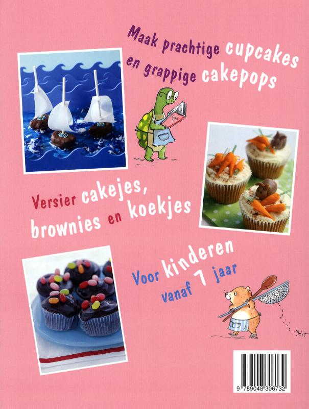 Achterkant van Mijn cupcakeboek