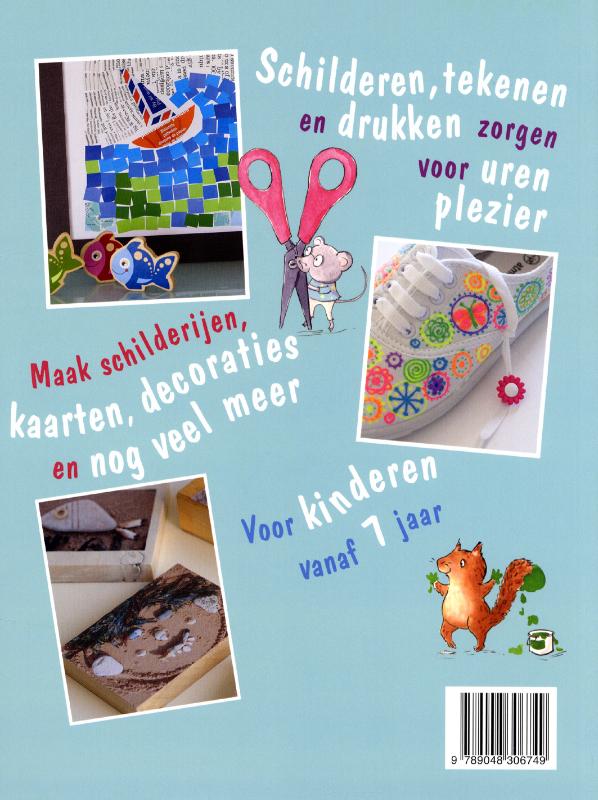 Achterkant van Mijn knutselboek