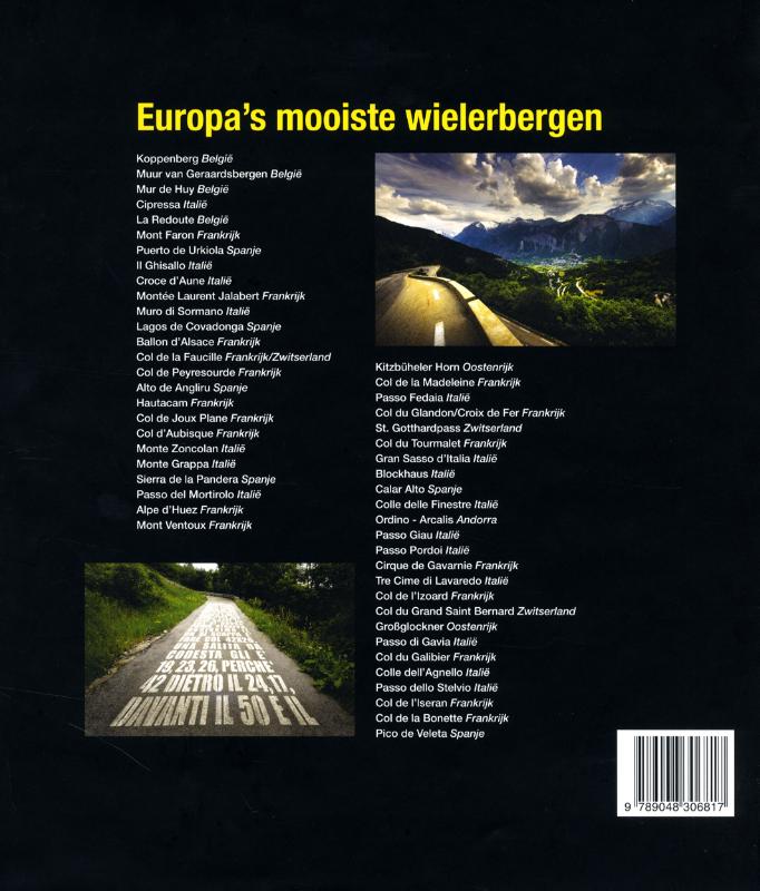 Achterkant van Mountain high