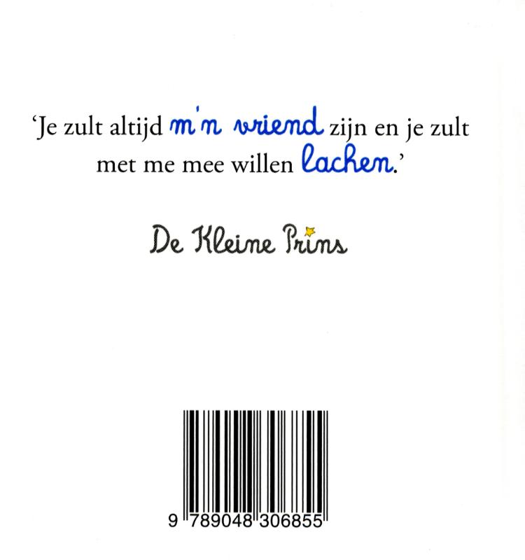Achterkant van De Kleine Prins: Vriendschap