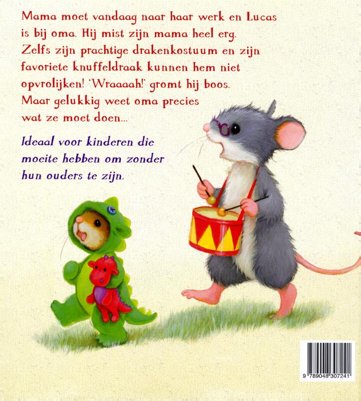Achterkant van Ik wil mijn mama!
