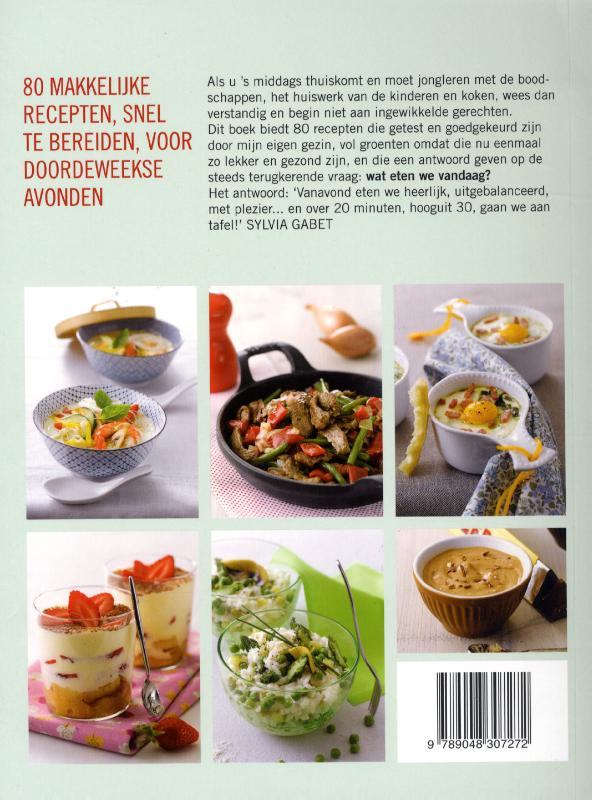 Achterkant van Wat eten we vandaag?
