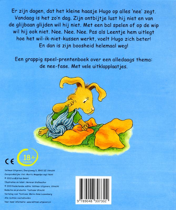 Achterkant van Hugo Haas zegt nee!