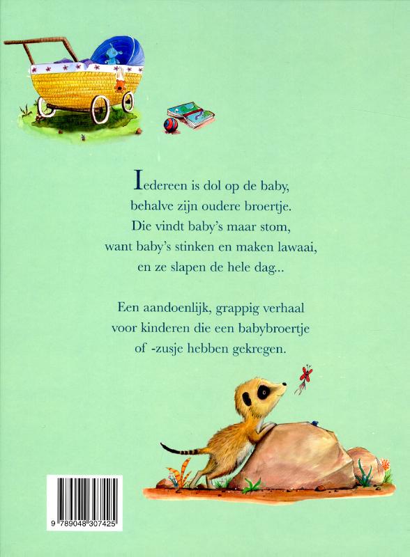 Achterkant van De babyfanclub