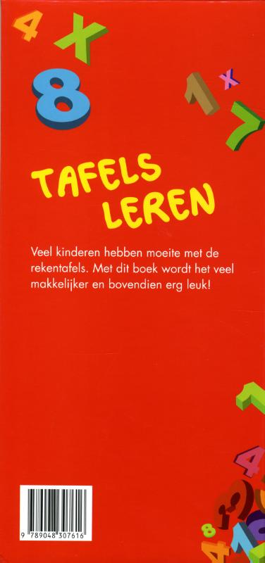 Achterkant van Tafels leren