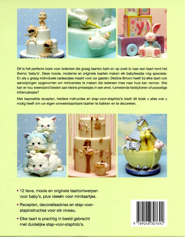 Achterkant van Babytaarten