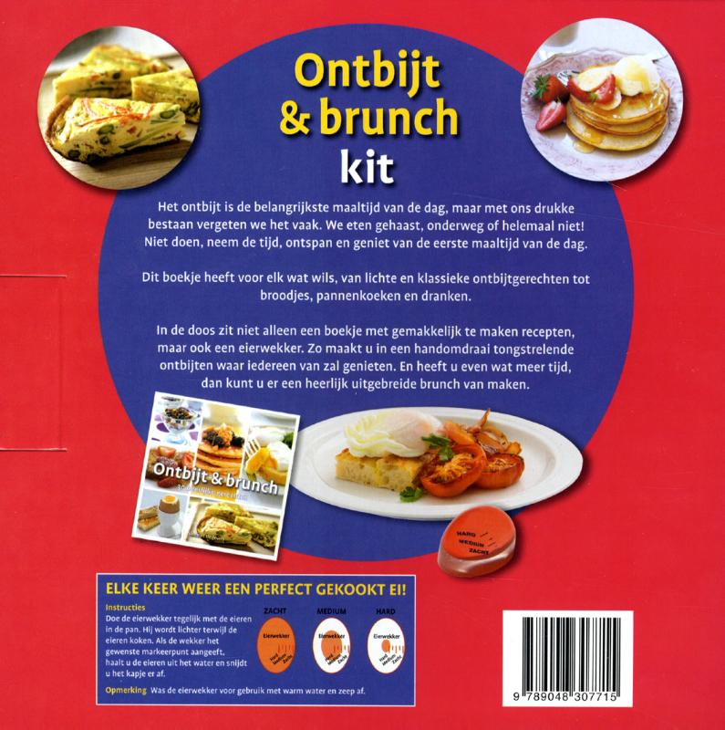 Achterkant van Ontbijt & brunch kit