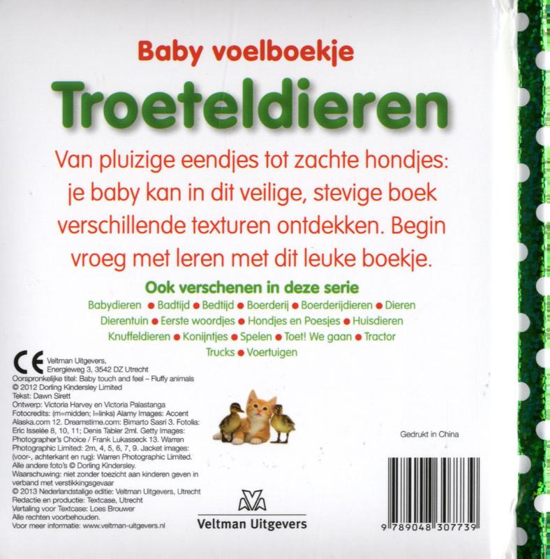 Achterkant van Troeteldieren