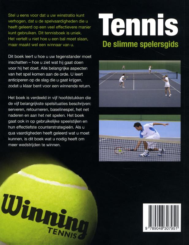 Achterkant van Tennis