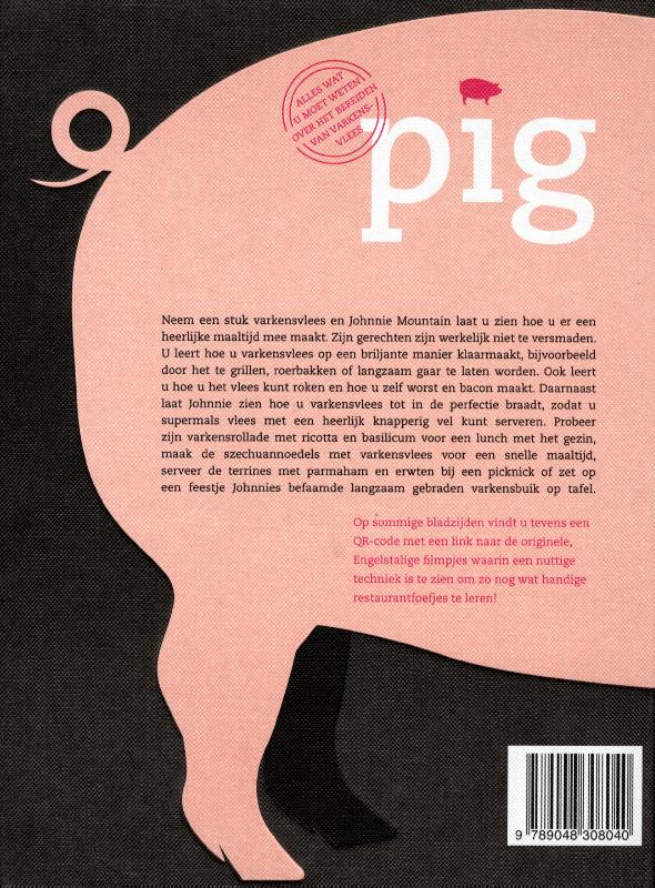Achterkant van Pig