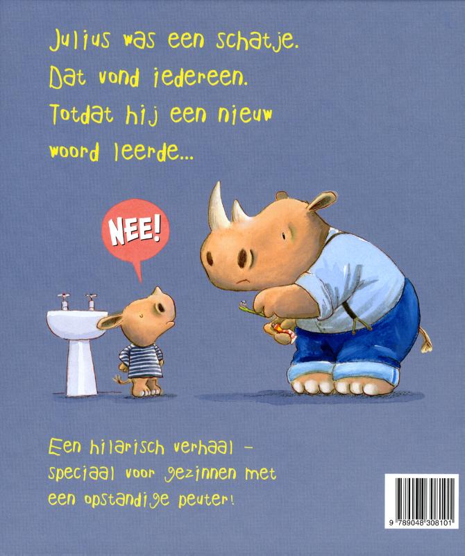 Achterkant van Nee!