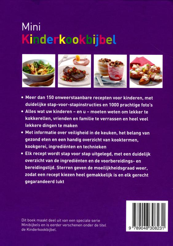 Achterkant van Mini Kinderkookbijbel