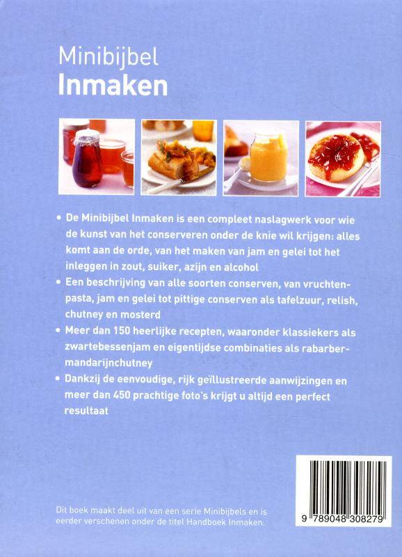 Achterkant van Inmaken