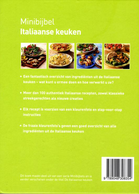 Achterkant van Italiaanse keuken