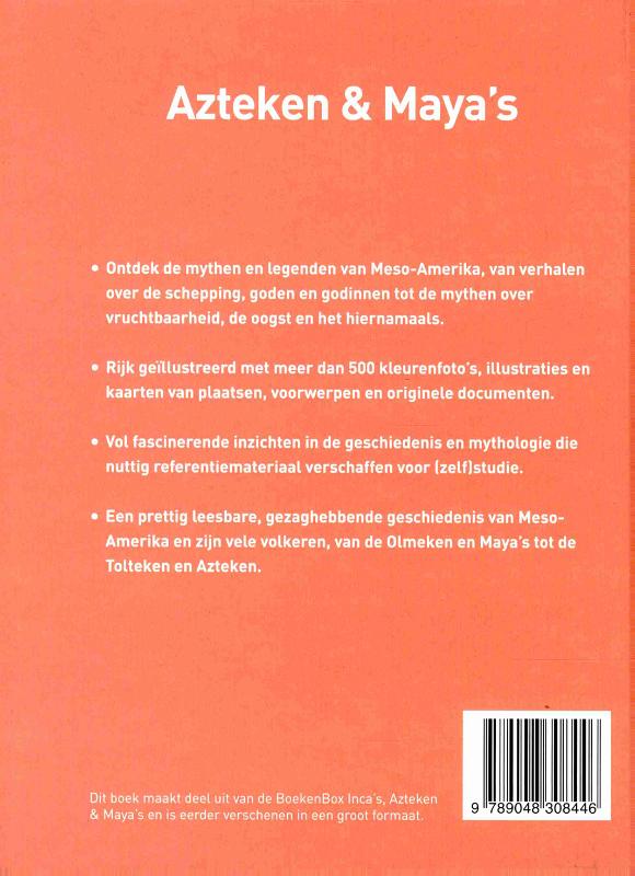 Achterkant van Azteken en Maya's