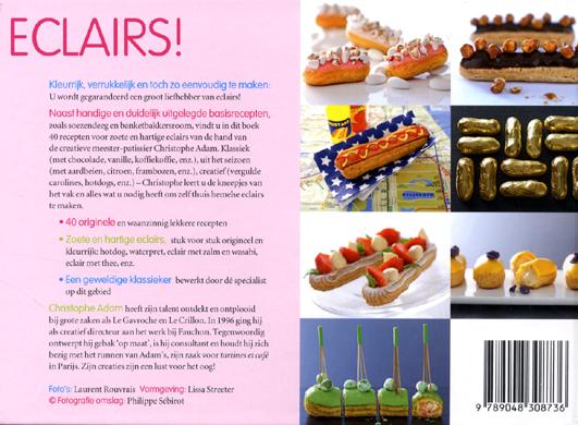 Achterkant van Eclairs!