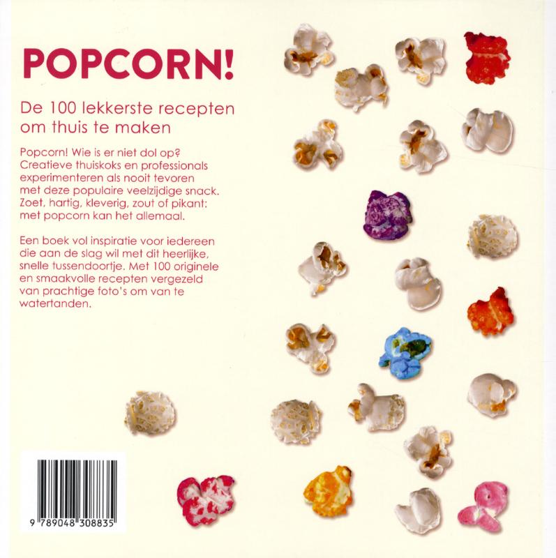 Achterkant van Popcorn!
