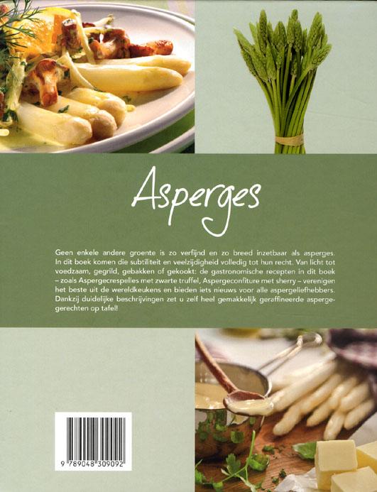 Achterkant van Asperges