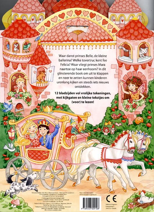 Achterkant van Mijn speelboek Feeen en Prinsessen