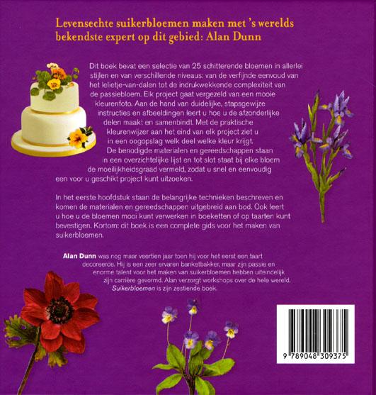Achterkant van Suikerbloemen