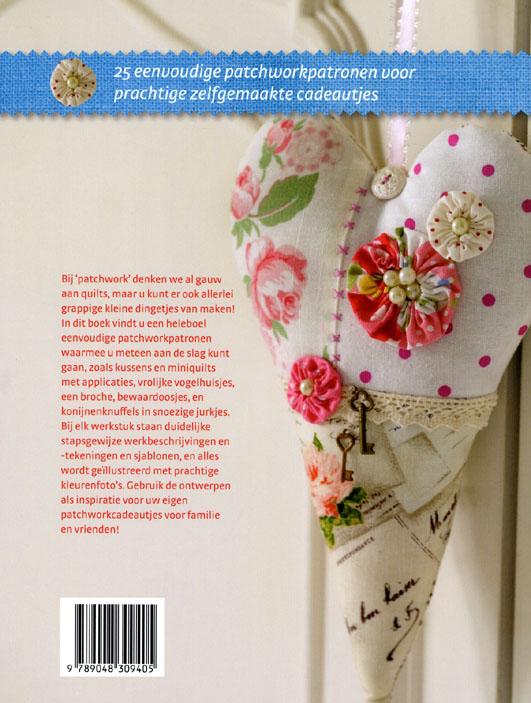 Achterkant van Patchworkcadeaus