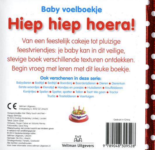 Achterkant van Hiep hiep hoera!