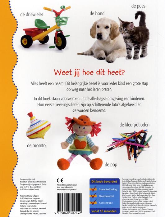 Achterkant van Mijn eerste kijk- en voelboek