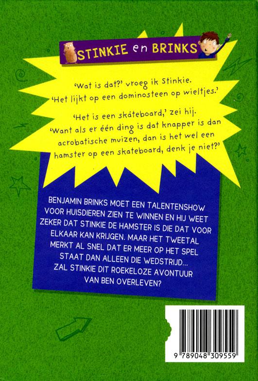 Achterkant van Mijn hamster is een superster