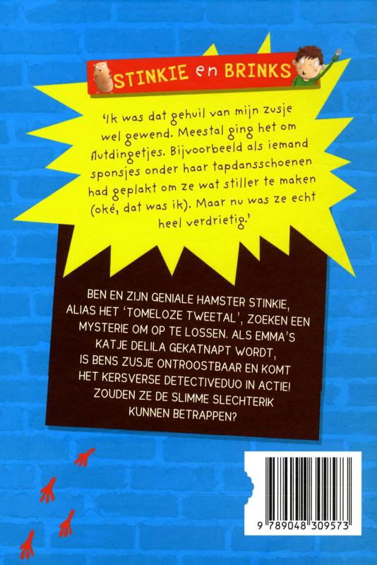 Achterkant van Mijn hamster is een detective