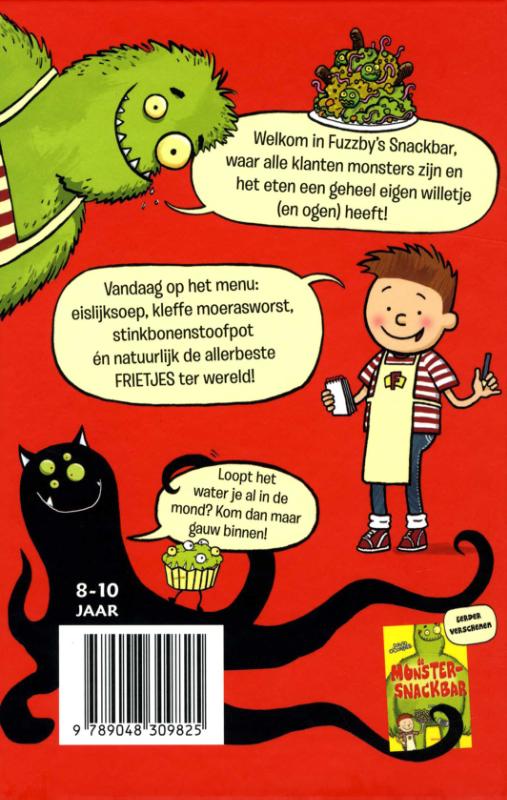 Achterkant van De monstersnackbar